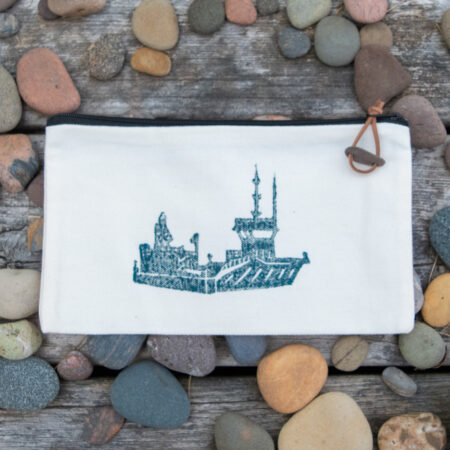 Ferry Zippered Pouch