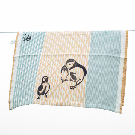 Puffin Tea Towel