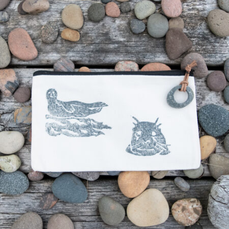 Seals Zippered Pouch