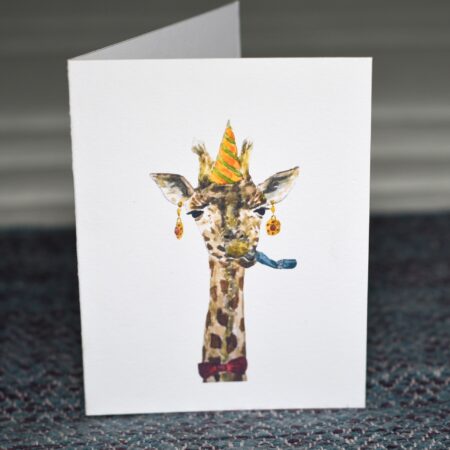 Giraffe Greeting Card