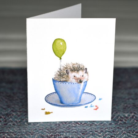 Hedgehog Greeting Card